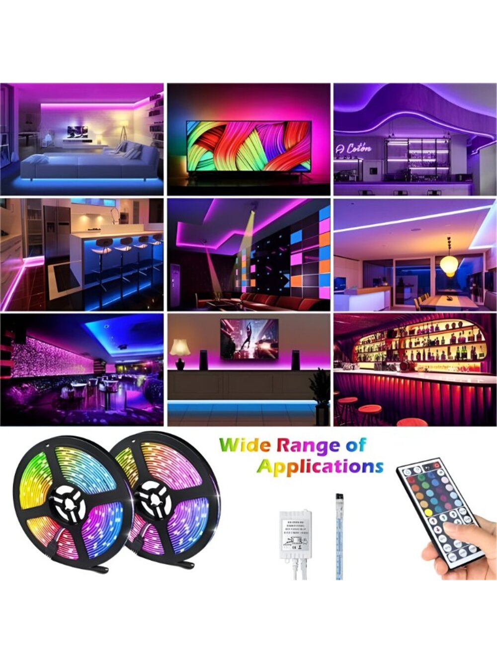 Color Changing 16.4FT RGB LED Light Strip - Picture 6 of 7